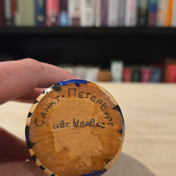 Vintage Russian nesting dog cat mouse set of 3 - Picture 4 of 4